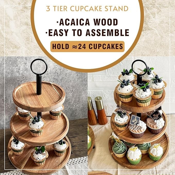 3 Tier Cupcake Stand