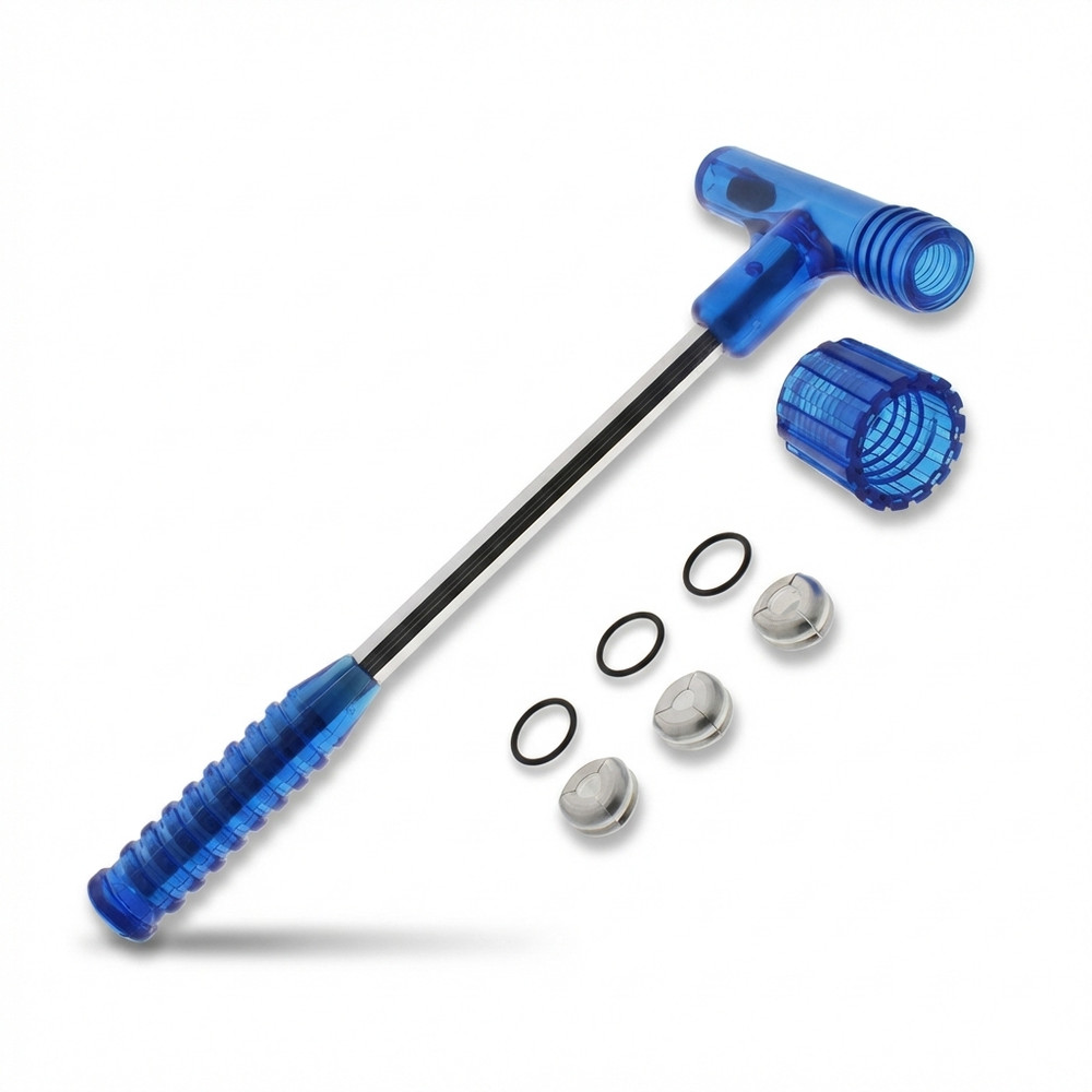 Impact Bullet Puller with 3 Different Expandable Collets