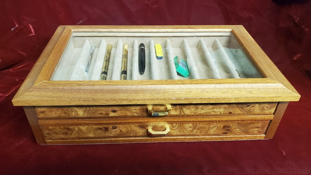 Vintage Pen Display Case