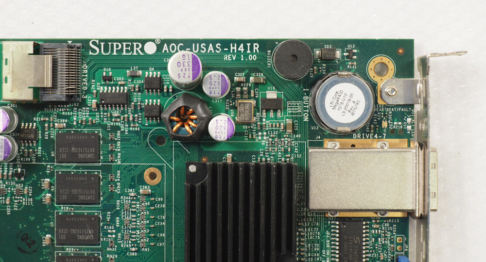 SUPERMICRO AOC-USAS-H4iR PCI Express SATA / SAS RAID Controller Card