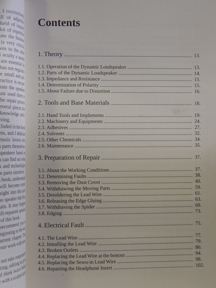 Loudspeaker Repair handbook