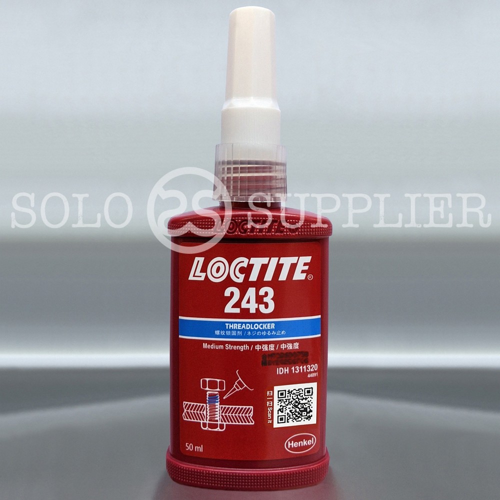 Loctite 243 Blue Medium Strength Threadlocker 50ml