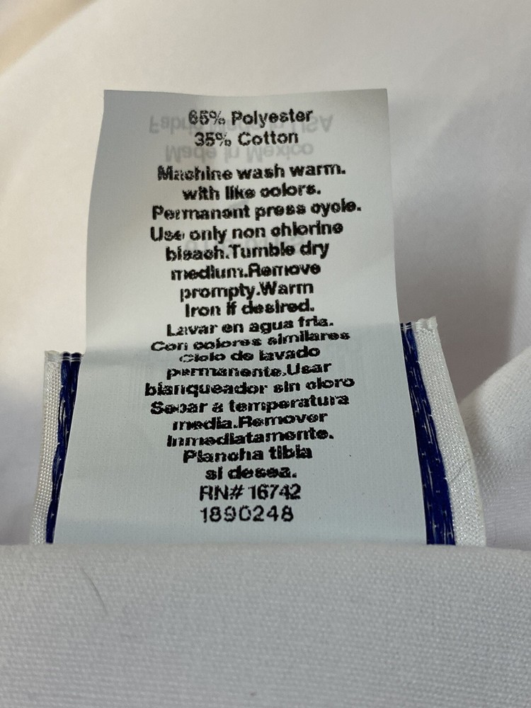 Meta Lab Coat White Unisex Size S 42x36 New