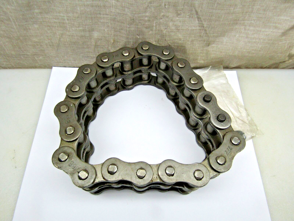 TEC 16B-2 Roller Chain 16BX20 Coupling Replacement Chain 19 Link + Master