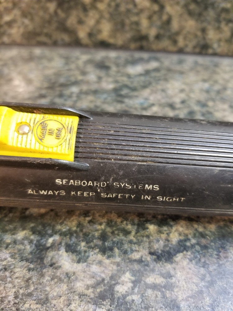 Vintage Flashlight Seaboard Systems "Always Keep Safety in Sight"