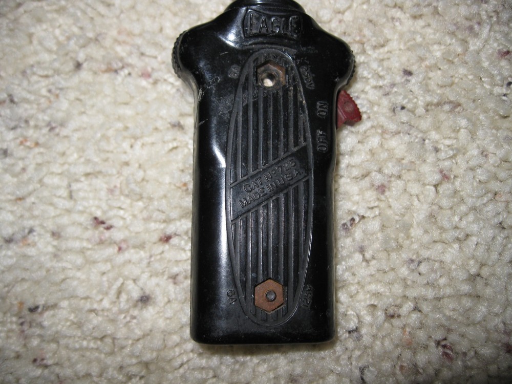 Vintage 6ft Eagle Appliance Cord with Switch