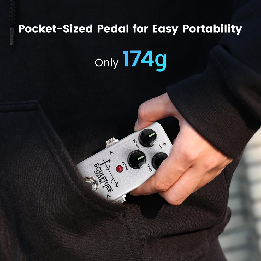 Sculpture Mini Compressor Guitar Effects Pedal