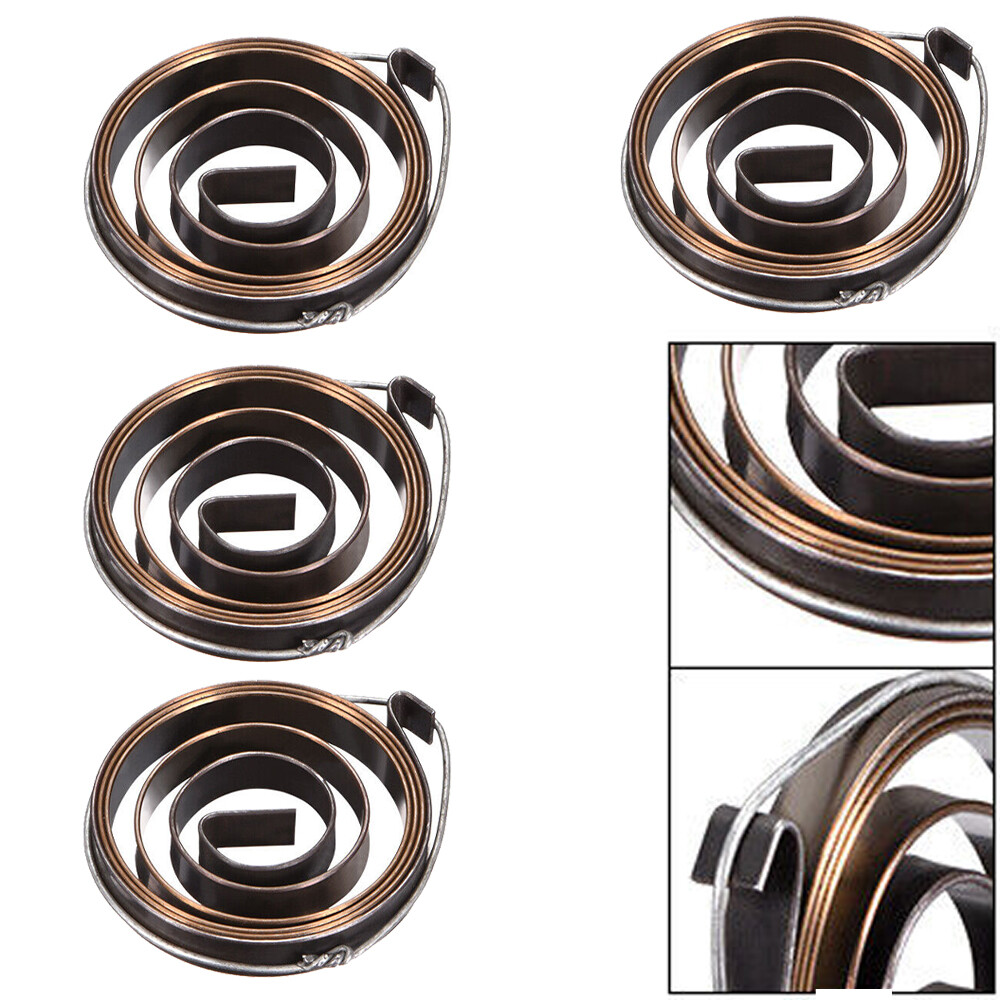 4PC Drill Press Spring Quill Feed Return Coil Spring Assembly 680mm 35x6x0.7mm