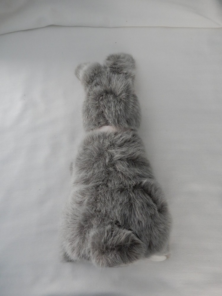 Vintage Rabbit / Bunny Hand Puppet ~ 16” Plush, Gray ~ Realistic