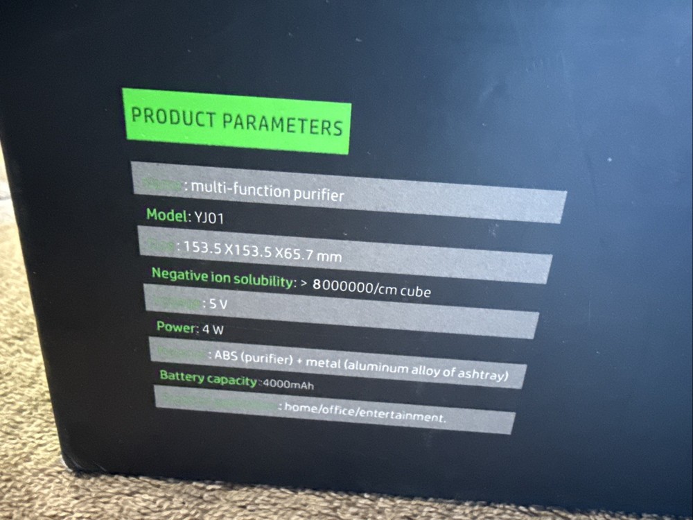 YJ01 Multi-functional Purifier