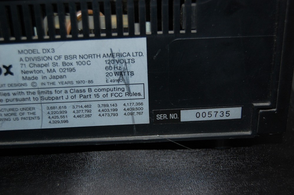 DBX DX3 CD Player Tested See Video