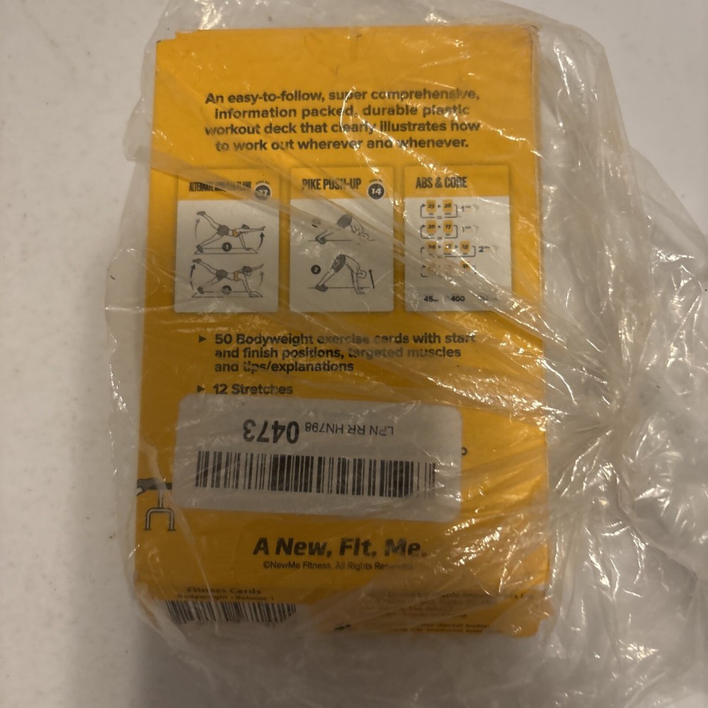 Body Weight, Exercise Cards