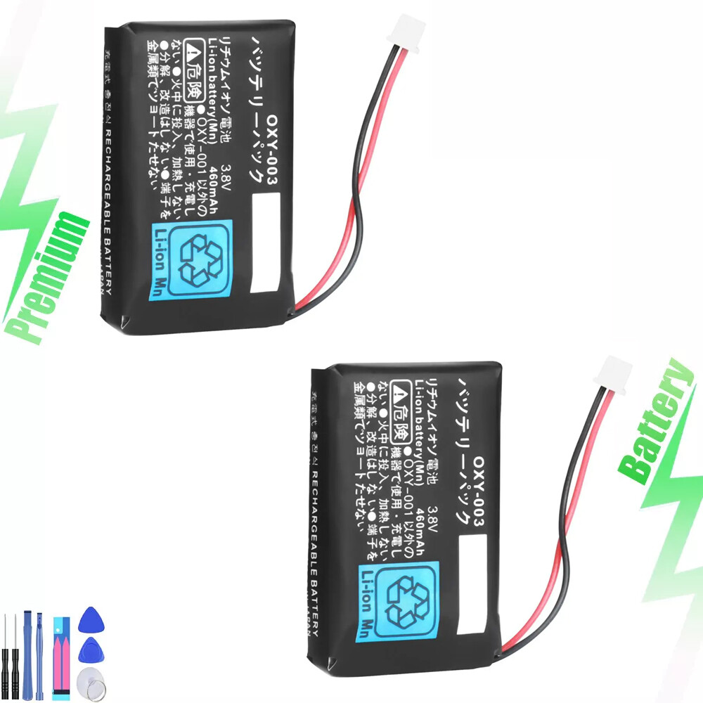 2X For Nintendo Game Boy Micro OXY-001 Replacement OXY-003 Y76NB01 Battery Tools