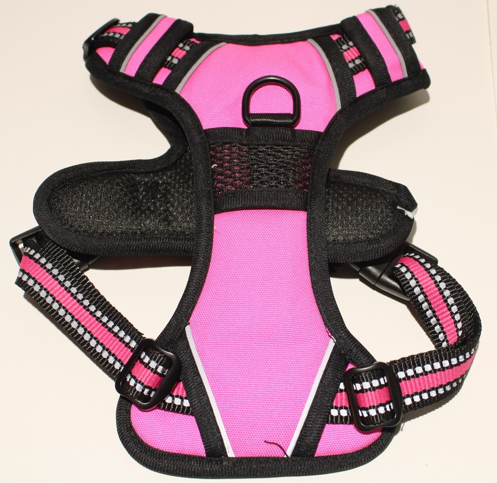 Fur Dreams Dog Harness SMALL No Pull Control Handle Adjustable Reflective Nylon
