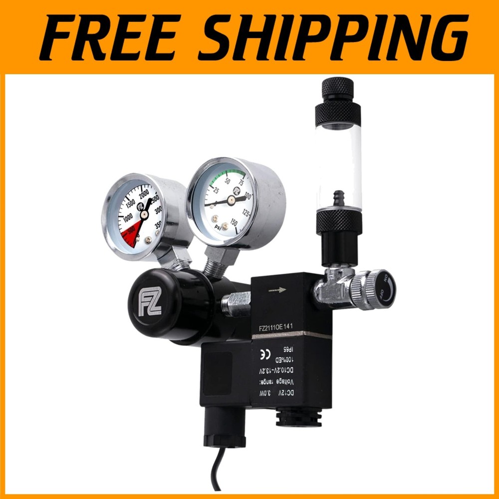 Split-Type Aquarium CO2 Regulator with Bubble Counter