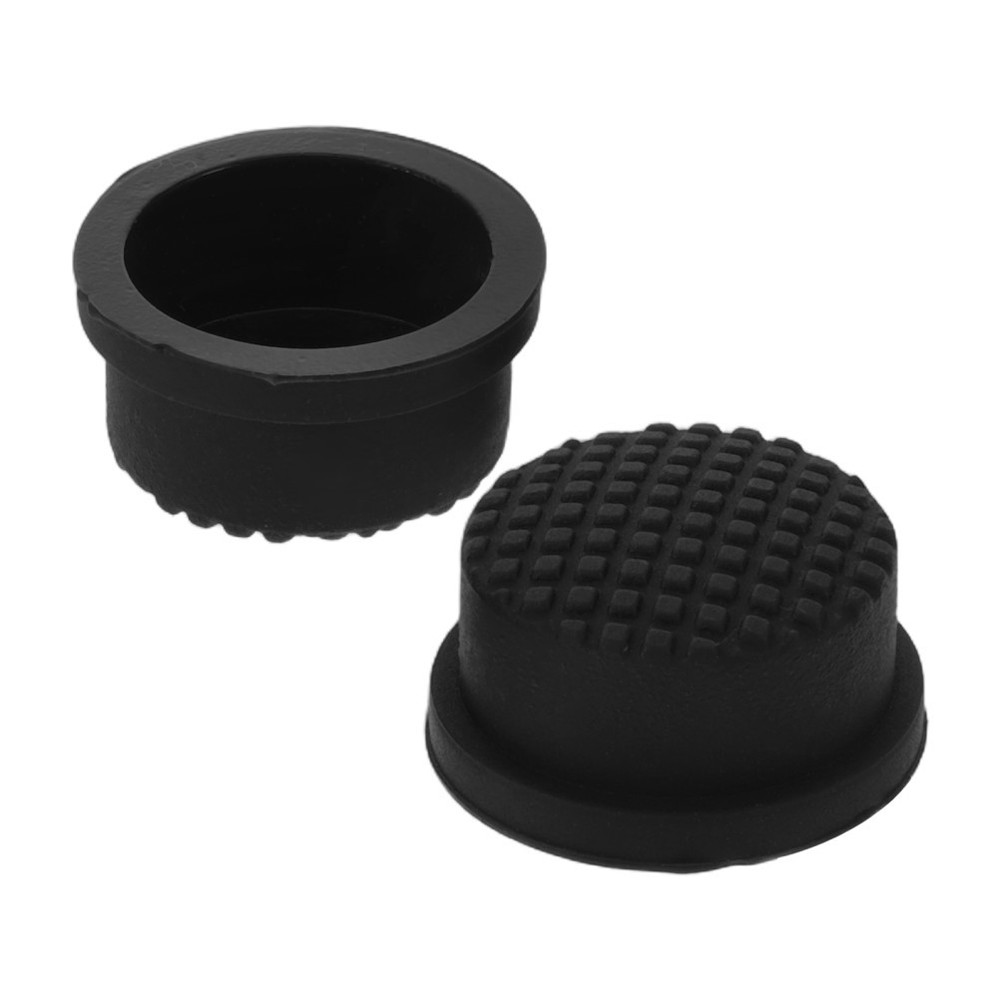 2 PCS Waterproof Rechargeable Flashlight Electric Switch Cap Cover Boot Torch