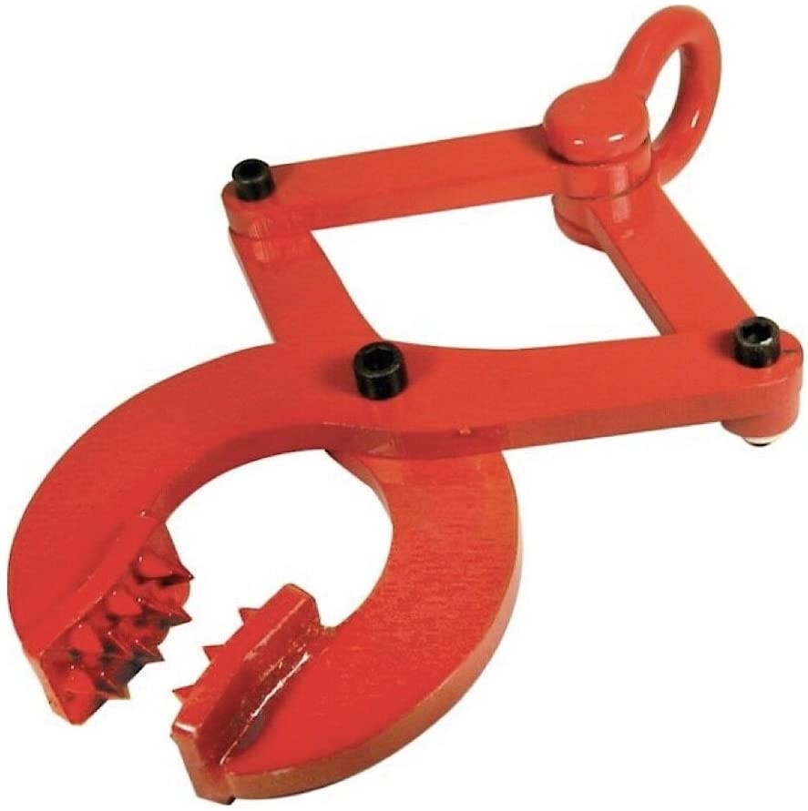 2000Lb Pallet Puller Grip Clamp Pulling Cargo Chain Load Puller with 20 ft Strap