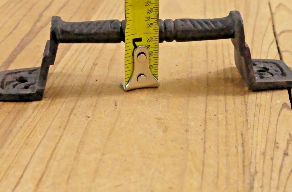 16 Cast Iron Rust Barn Handle Gate Pull Shed Door Handles Fancy Drawer Pulls