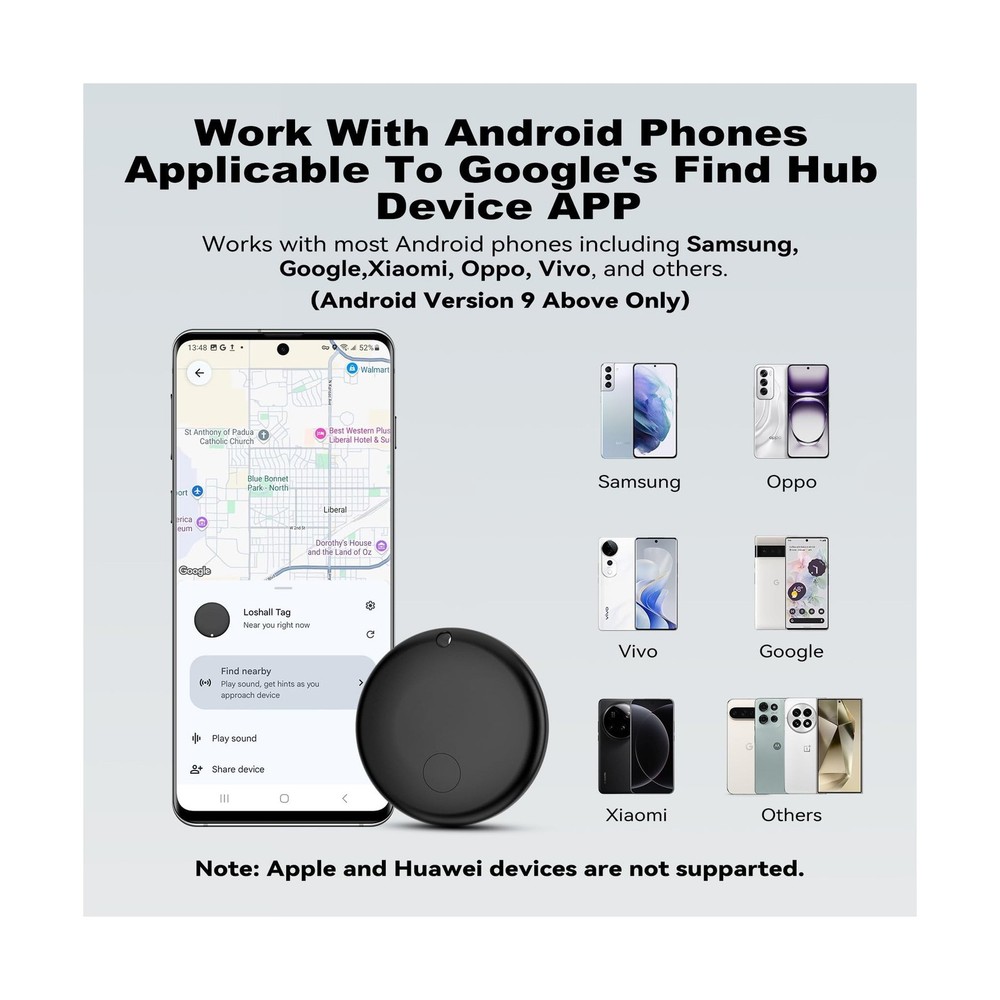 Air Smart Tag Tracker for Android, Google Android Tag Tracker W... FAST USA SHIP