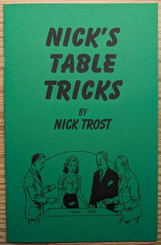 Lot of Three Nick Trost Magic Books