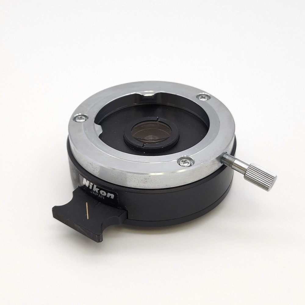 Nikon Microscope Intermediate Tube with Simple Analyzer Slider