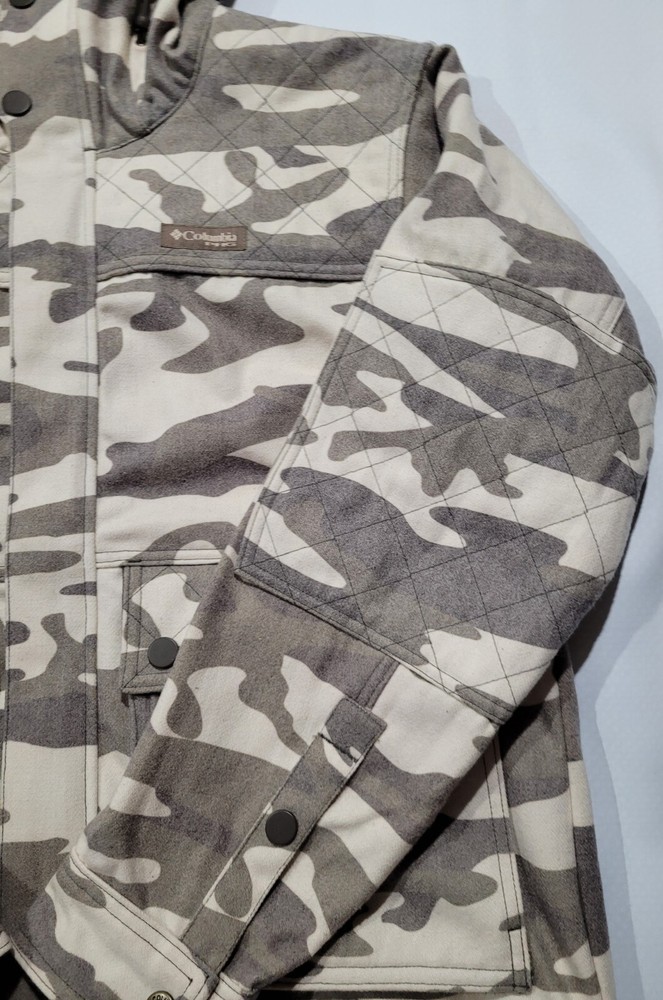 Columbia PHG Wool Blend Jacket Outfitter Camo Medium