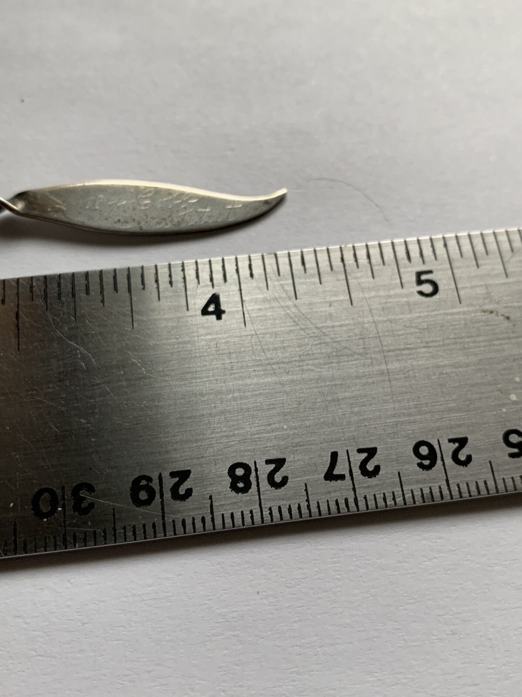 Vintage Historical Sterling Silver Spoon