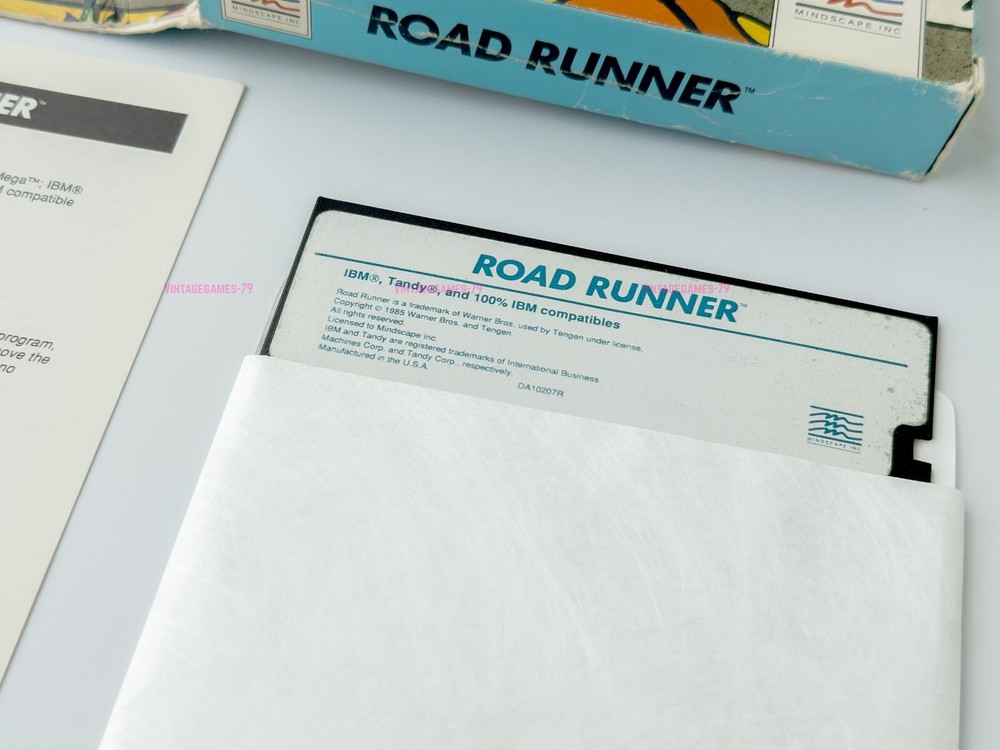 Road Runner - Mindscape - 1987 / IBM PC