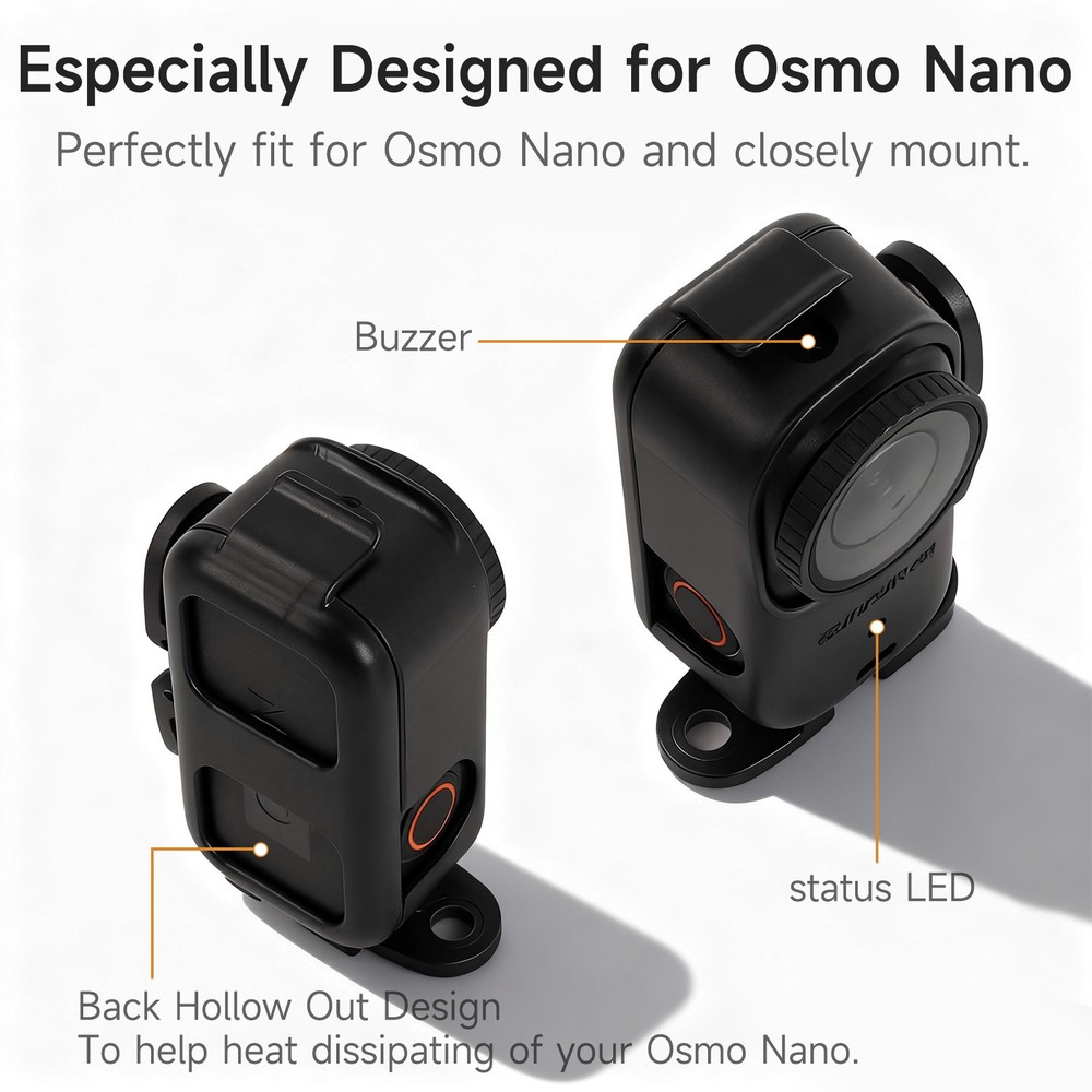 Quick-Release Adapter for DJI OSMO Nano Horizontal/Vertical Shooting Bracket