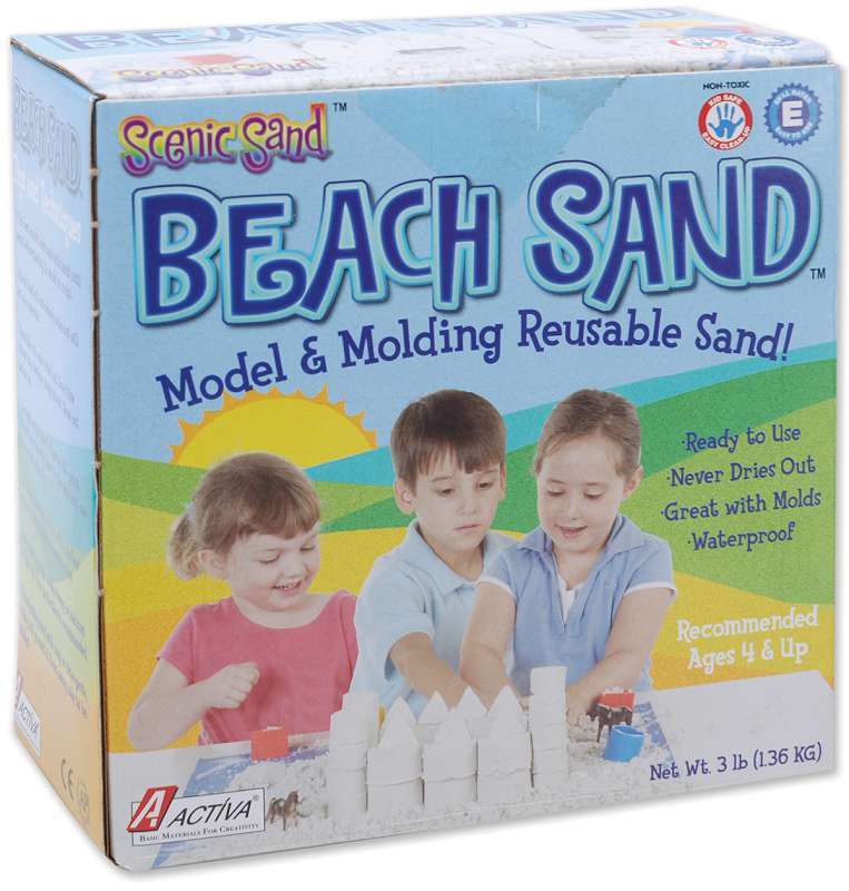 Scenic Sand Beach Sand 3lb White