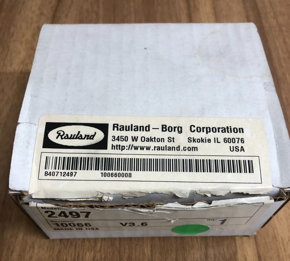 Rauland-Borg OEM Spare Clock / Timer Parts 2497