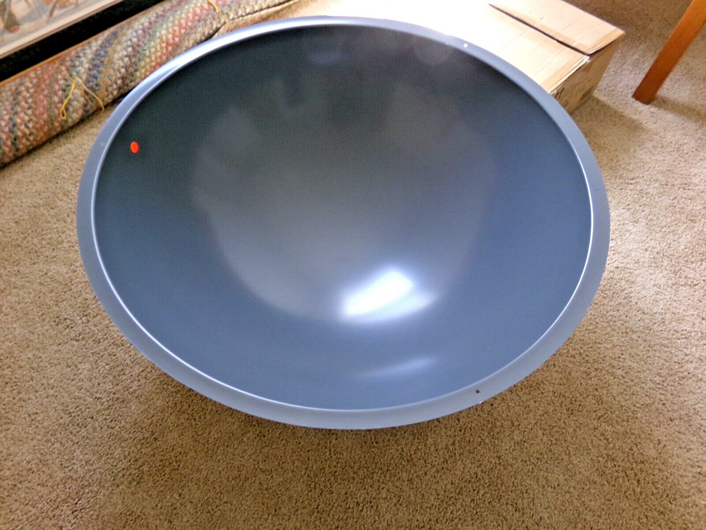 Full Dome 36" Acrylic Security Mirror & Hanging Hardware