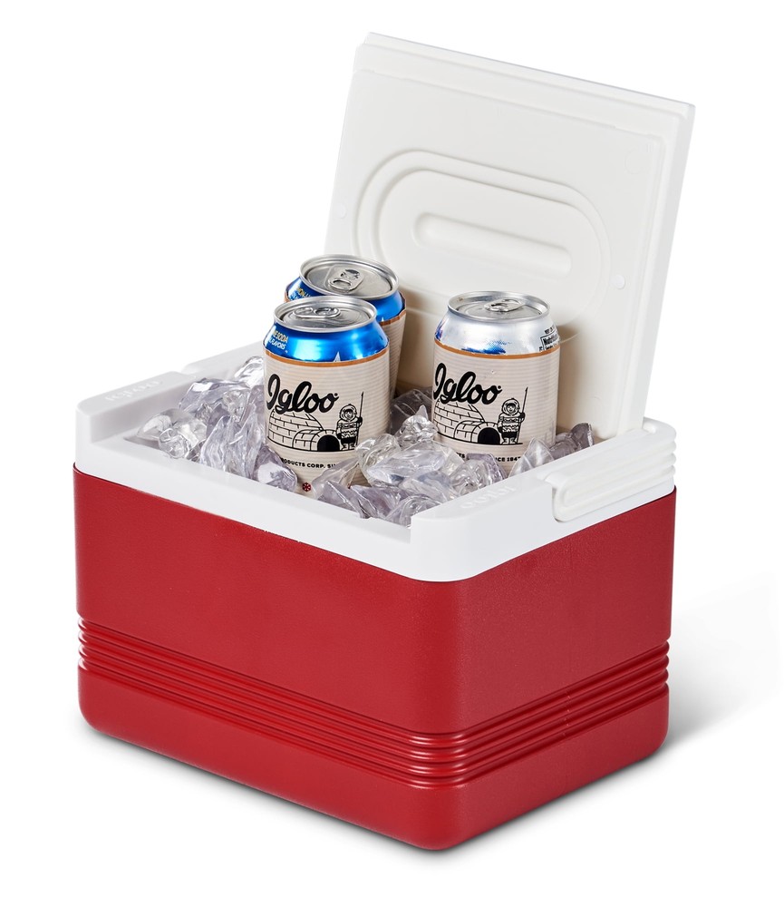 5 qt Legend Personal Cooler, Red