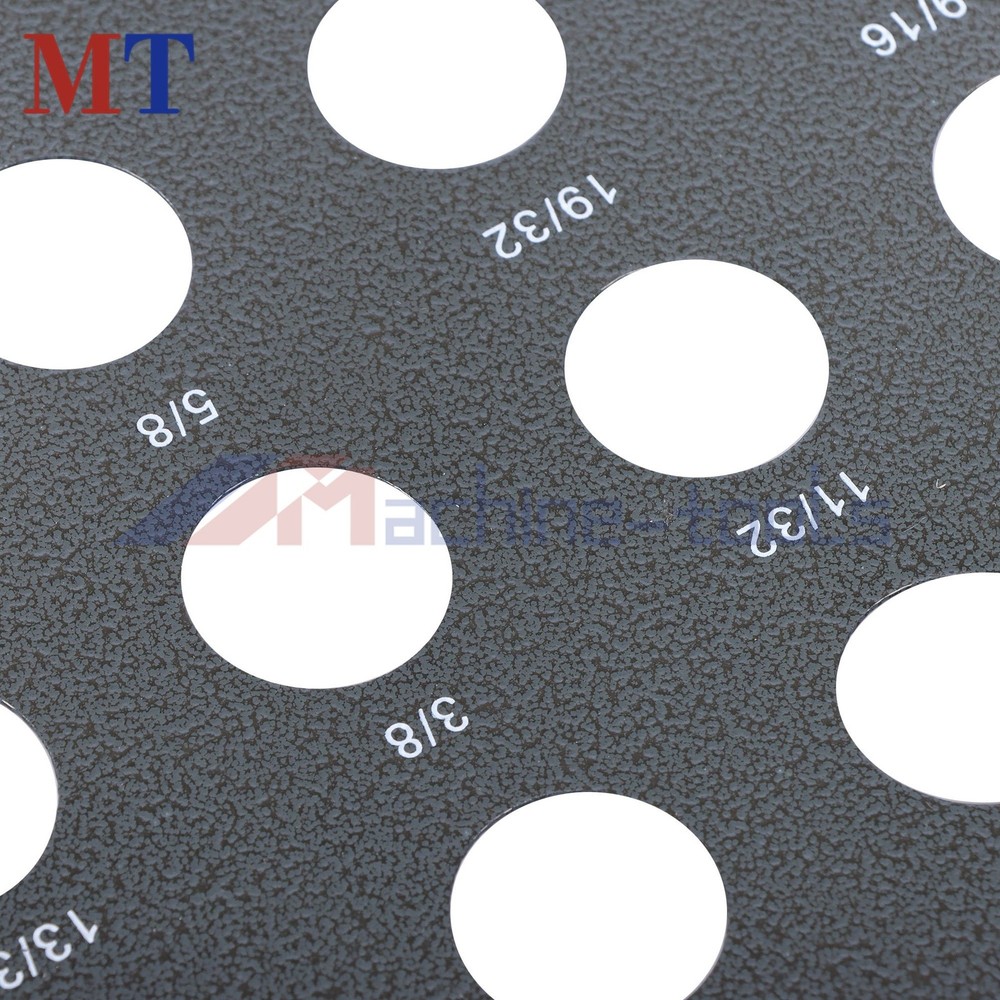 Durable R8 Collet Storage System - 48 Position Rack 0.98" Hole Size