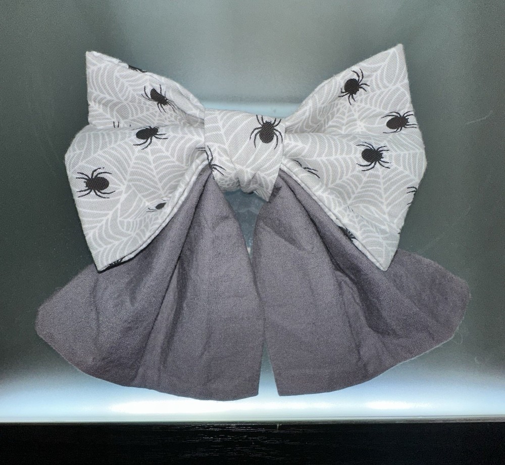 Handmade Over the collar Pet Bow Bundle #4 (Halloween Pattern) New