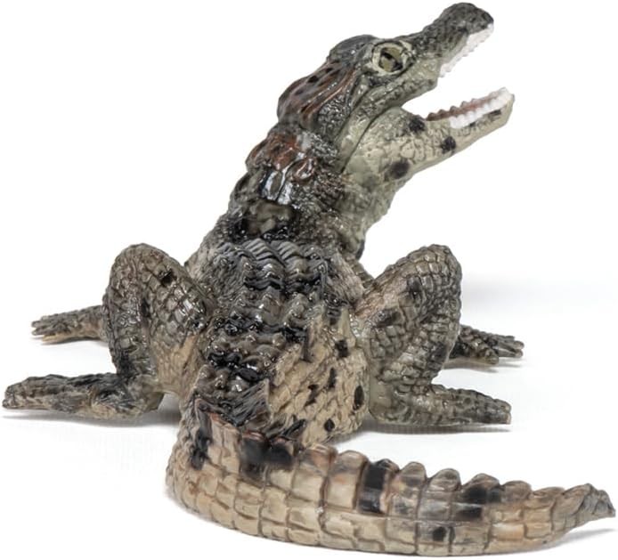Papo Baby Crocodile Figure, Multicolor