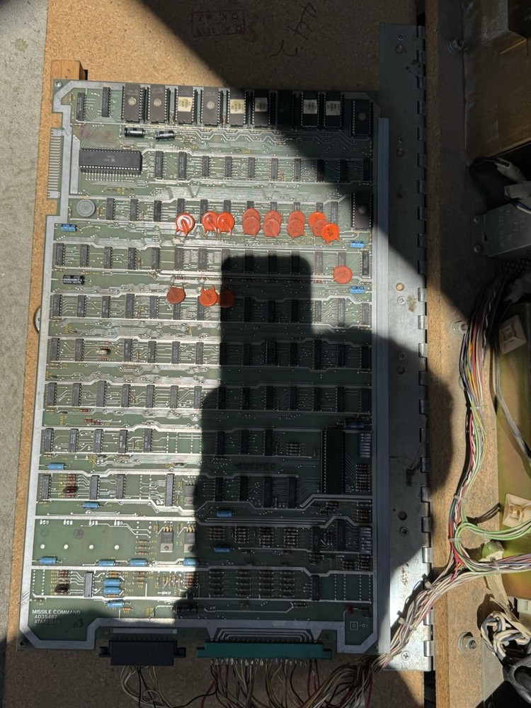 Missile Command arcade game table. Working And In Great Condition!