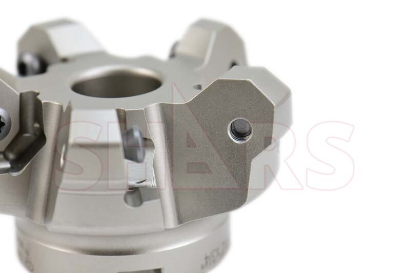 2.5" 45° Indexable Face Mill W/Certificate + 5 ONHU Inserts R[