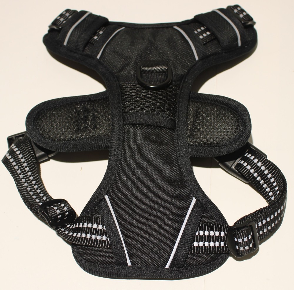 Fur Dreams Dog Harness SMALL No Pull Control Handle Adjustable Reflective Nylon