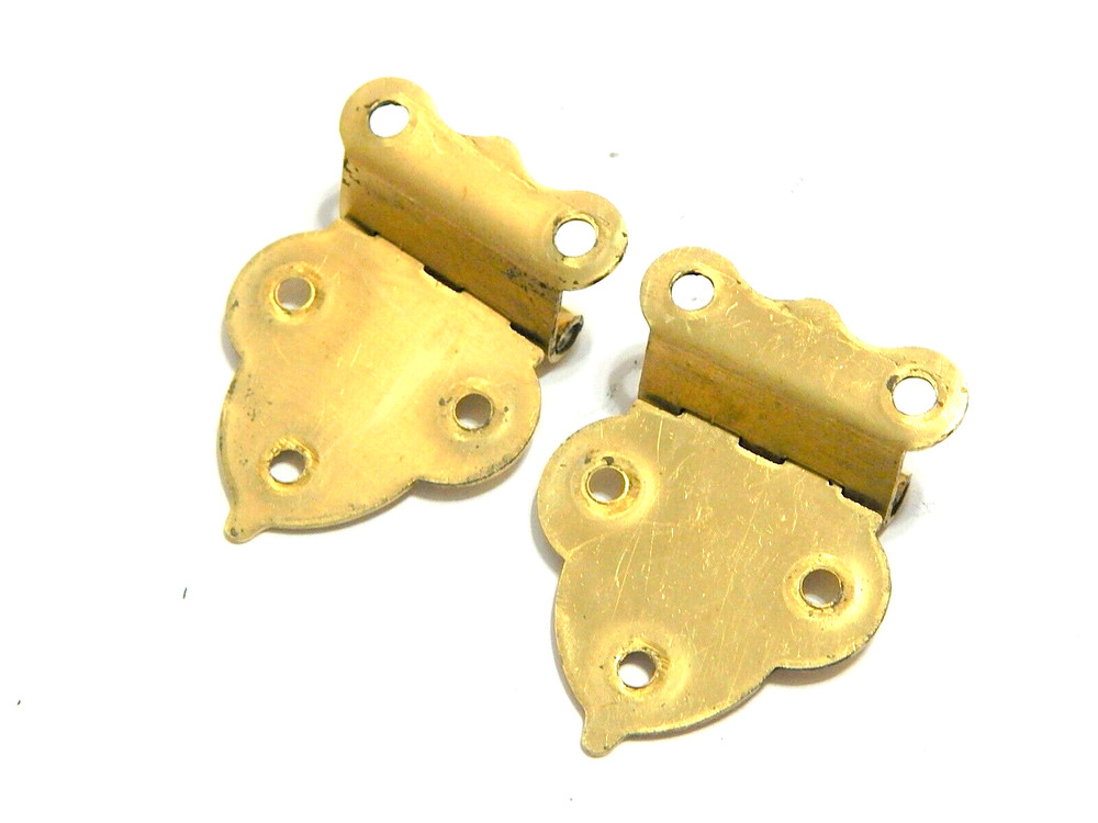 Hoosier Cabinet Hardware Hinge Sellers Offset Solid Brass