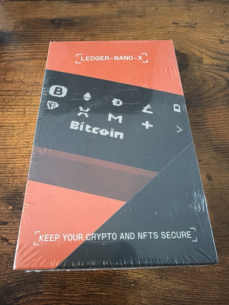 Ledger Nano X Crypto Hardware Wallet Multiple Crypto