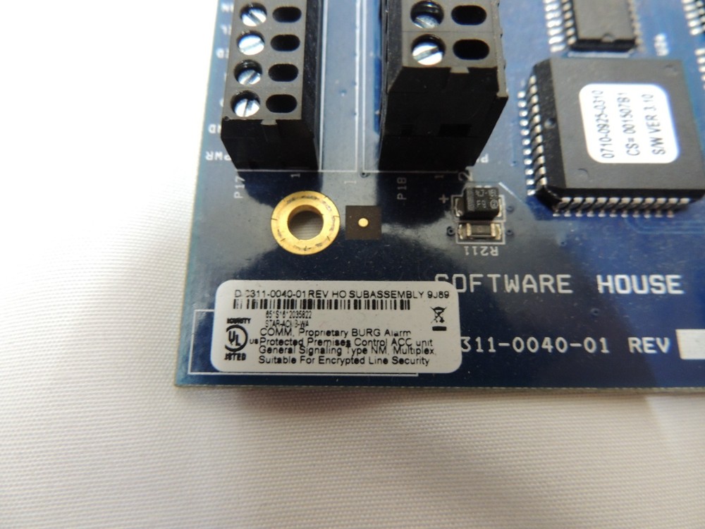 Software House iStar Pro STAR-ACM8-WA Access Control Module 0311-0040-01