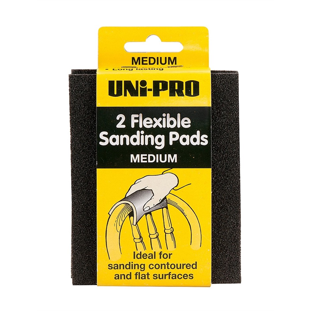 UNi-PRO Medium Sanding Pad - 2 Pack