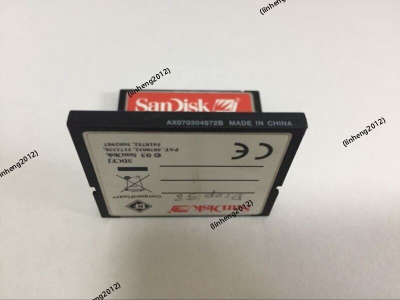 512MB SanDisk CompactFlash CF Memory Card 512MB SDCFJ/SDCFB