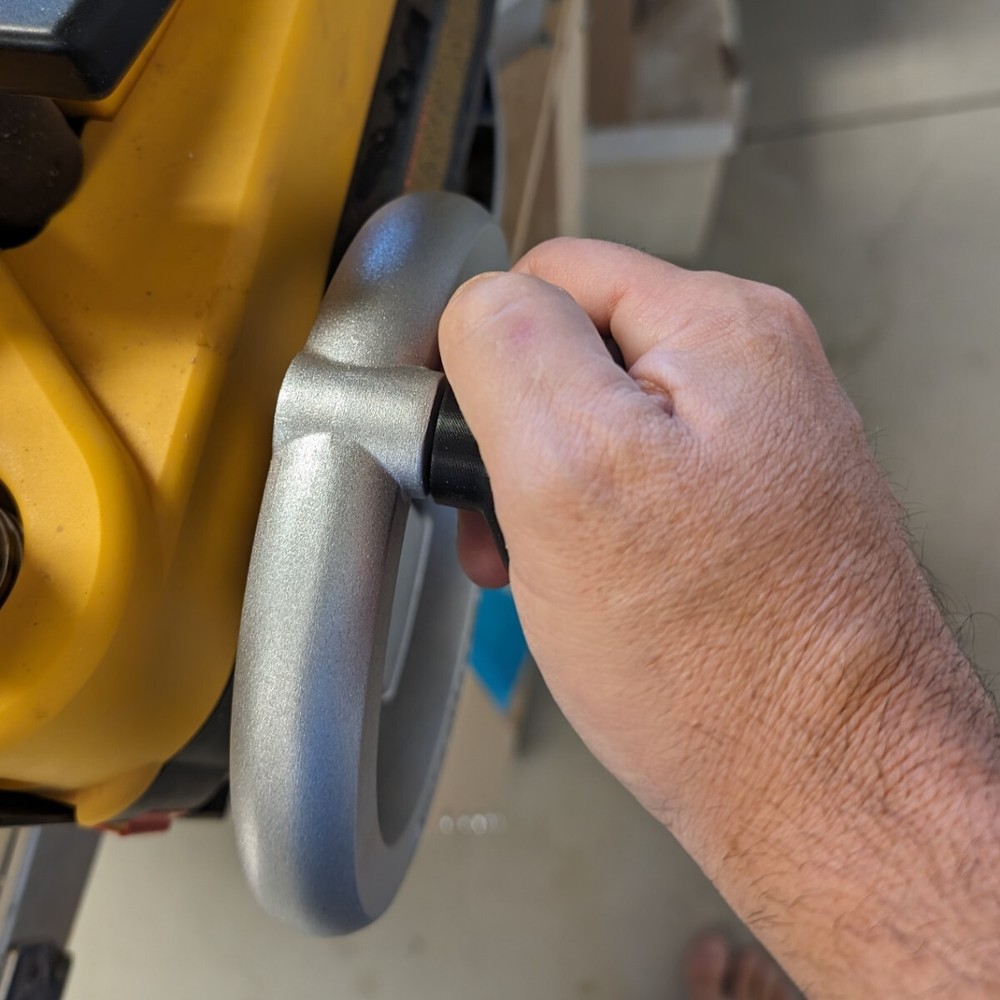 Short Handle Upgrade for DeWalt DW735 Planer