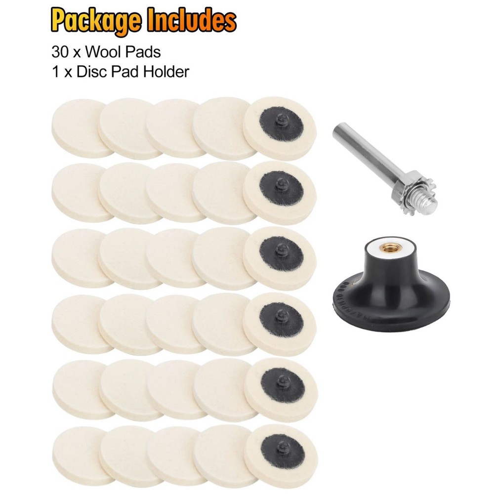 Polishing Buffing Pads Sanding Wheels Holder For Special Coating for Longevity
