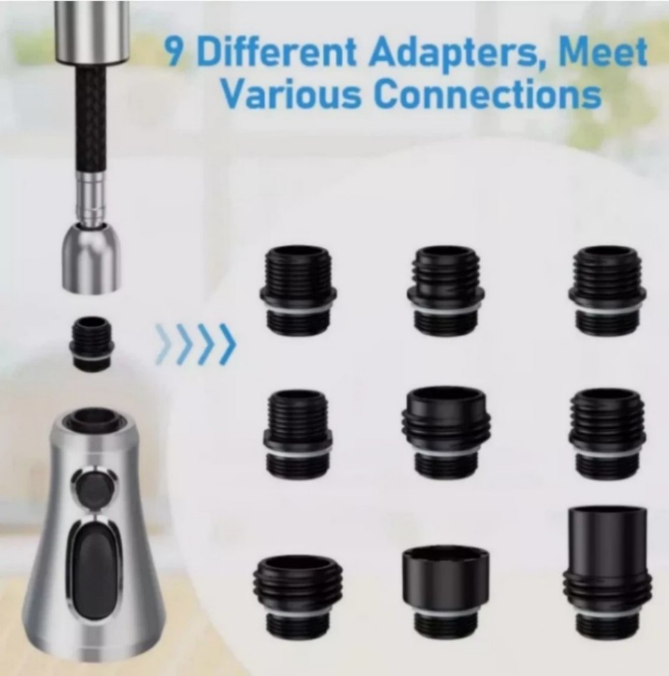 Standard Universal Spray Head Pull Down Kitchen Faucet Replacement Part /&#