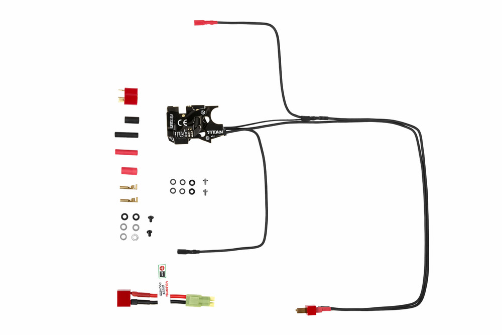 GATE AEG Titan V2 Basic Module Rear Wired M4 Mosfet AIRSOFT-