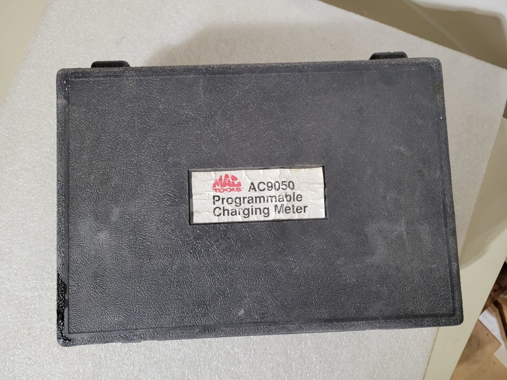Mac Tools AC9050 Automatic Programmable Charging Meter - Condition Unknown - Par