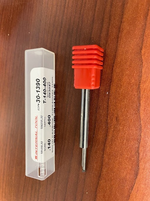 INTERNAL TOOL 30-1390 THREADING TOOL .140" MIN .400"MAX